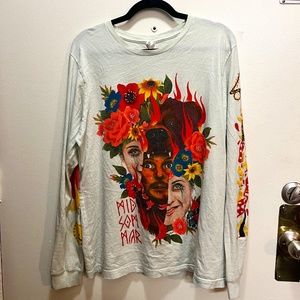 Foreign Fright Midsommar Limited Edition Graphic Tshirt Long Sleeve Size L